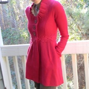 Beautiful Anthropologie Sweater Coat
